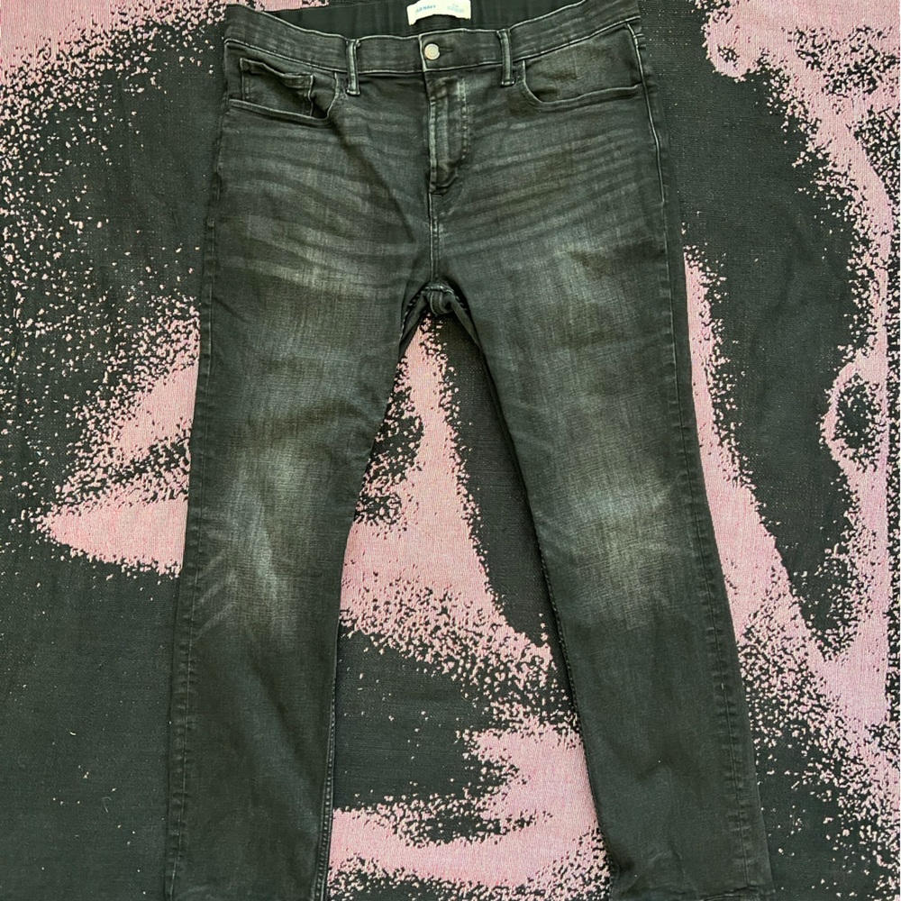 Old Navy Black Slim Jeans 36x30